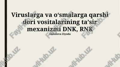 to'siq dorilar — PPTX