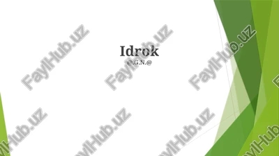 idrok — PPTX
