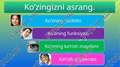 ko’zningtuzilishi — PPTX