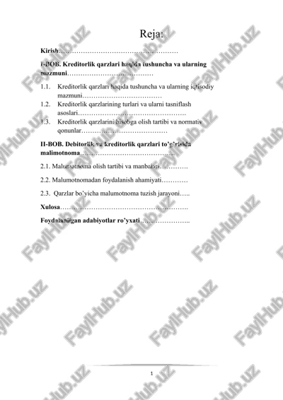 kurs ishi — DOCX