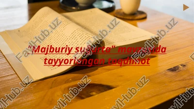 majburiy suğurta — PPTX
