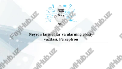 perseptron — PPTX