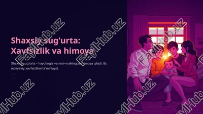 shaxsiy sug'urta — PPTX