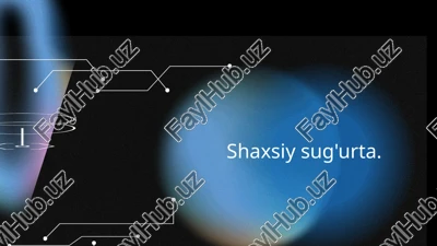 shaxsiy sug'urta — PPTX