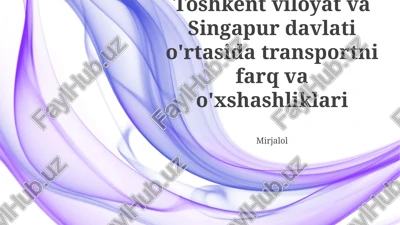 kelajakdagi tendentsiyalar va rivojlanishlar — PPTX
