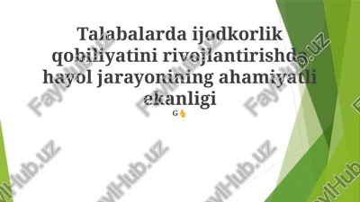 xayollar kuchi — PPTX