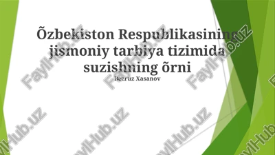suzishning õrni — PPTX