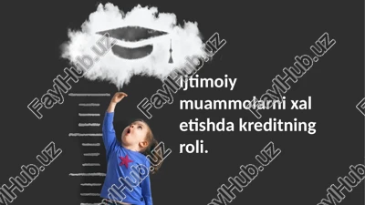 hukumati dasturlar va kreditlar — PPTX