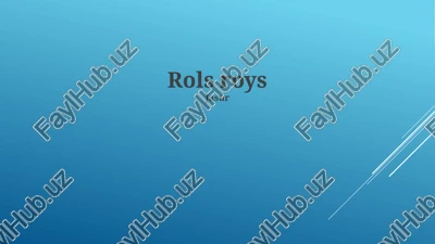rolls royce — PPTX