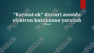 karmat-ek — PPTX
