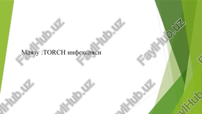 toksoplazmoz– odamvaumurtqalilarning keng tarqalganparazitarinfektsiyasi — PPTX
