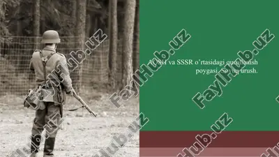 qurollanish poygasi — PPTX