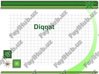 diqqat — PPT