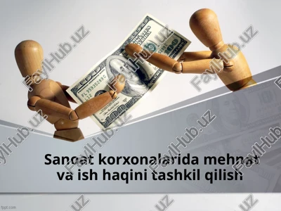mehnat haqiqiydorini belgilash — PPTX
