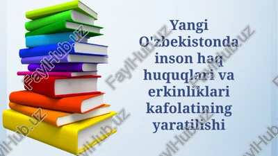 fuqarolik jamiyati va mustaqil institutlarning rolining kuchayishi — PPTX
