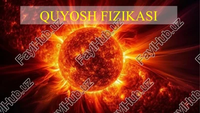 quyoshfizikasi — PPTX