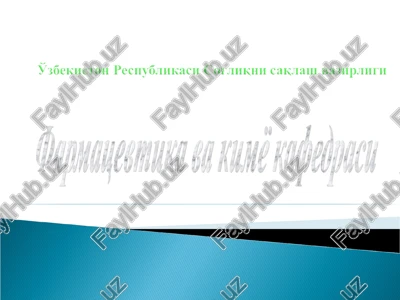 so'lak biokimyosi — PPT