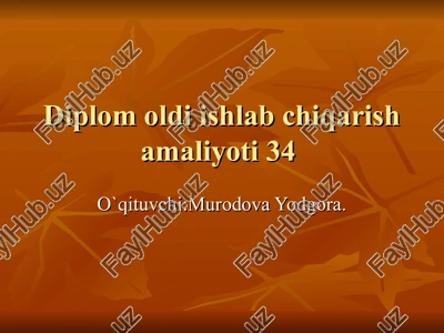 buxgalteriya balansini tuzish va to`ldirish bilan tanishish — PPT