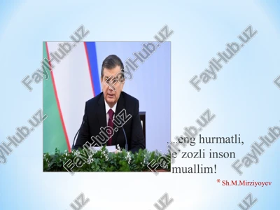 pedagogik mahorat haqida tushuncha — PPT