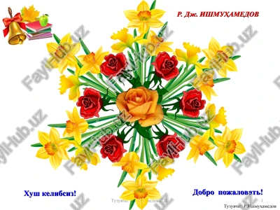 tuzuvchi: r.ishmuhamedov — PPT