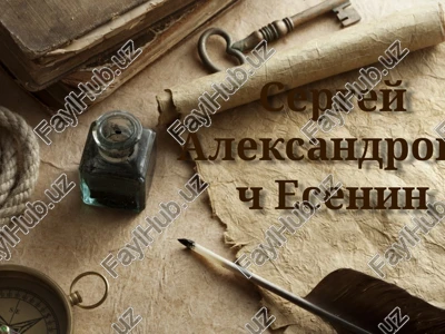 sergey aleksandrovich esenin — PPT