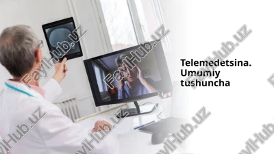 telemedetsina. umumiy tushuncha — PPTX