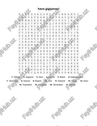 havo gigiyenasi — PDF