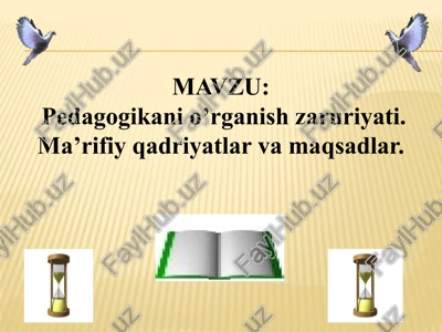 pedagogika tarixi — PPTX