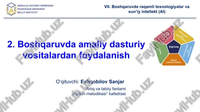 aniq vatabi fanlarni o'qitish metodikasi — PPTX