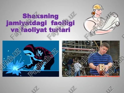 psixologiyada «shaxs»tushunchasi — PPTX