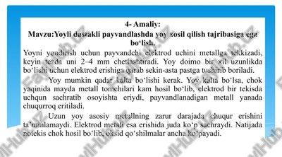 yoylidastaklipayvandlash — PPTX