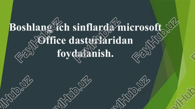 microsoft office — PPTX