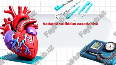 sulfid zaxarlanishi — PPTX