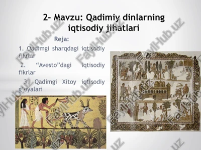 qadimgi daryolar va mesopotamiya — PPTX