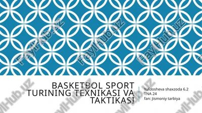 basketbolsportturiningtexnikasivataktikasi — PPTX