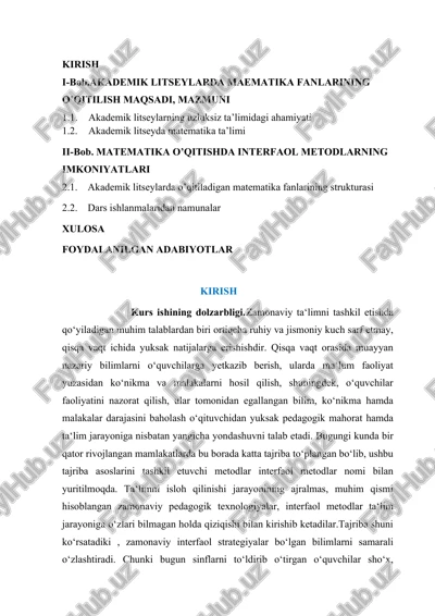 zamonaviy ta‘lim tizimi — DOCX