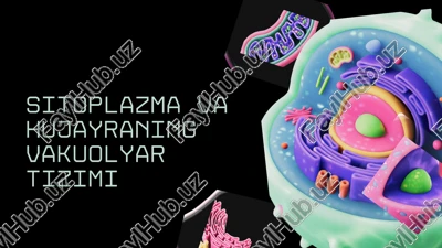 sitoplazma va hujayraning vakuolyar tizimi — PPTX