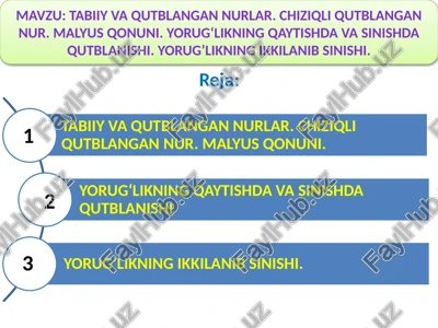 malyusqonuni — PPTX
