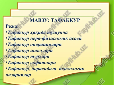 tafakkur — PPT