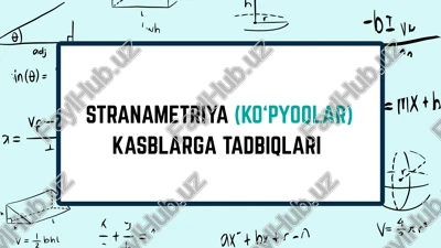 stranametriya(ko‘pyoqlar)kasblarga tadbiqlari — PPTX