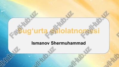 sug‘urta dalolatnomasi slayd — PPTX