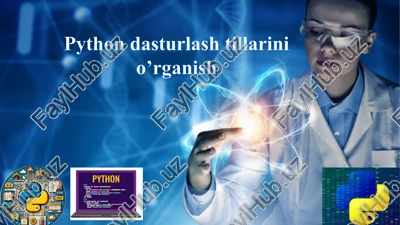 python dasturlash tillarini o’rganish — PPTX