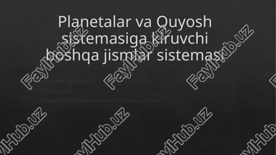 quyosh — PPTX