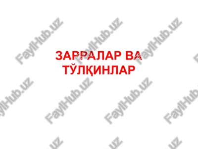 de-broyl gipotezasi — PPT