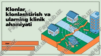 klonlar va ularning klinik ahamiyati — PPTX