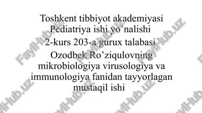 hla, sotokinin va interferon — PPTX