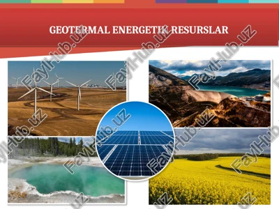 geotermalenergiya — PPTX