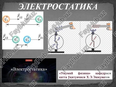 elektrostatika — PPTX
