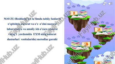 boshlang’ich ta’limdatabiiy fanlarnio’qitish — PPTX