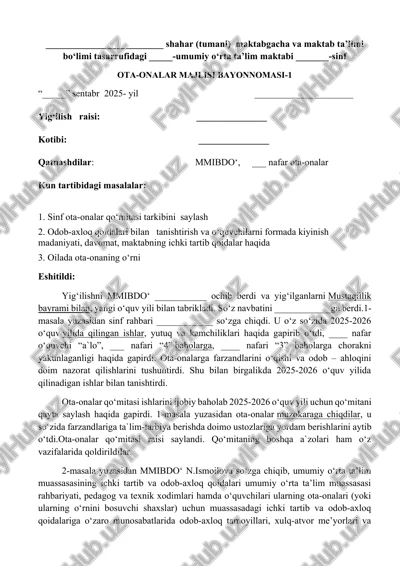 ota-onalar majlisi bayonnomasi-1 — DOCX